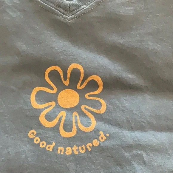 Life Is Good Blue Short Sleeve Tee - Picture 2 of 4